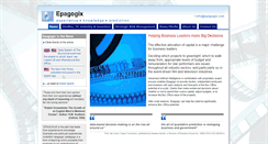 Desktop Screenshot of epagogix.com