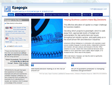 Tablet Screenshot of epagogix.com